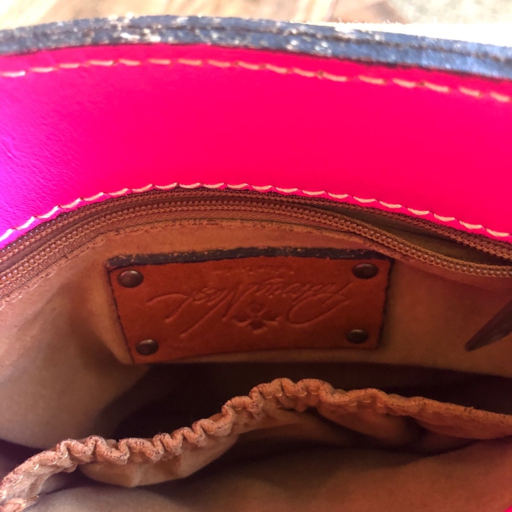 Patricia Nash genuine leather shoulder bag